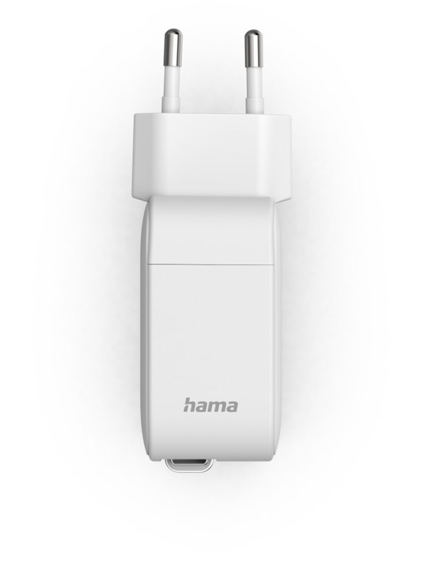 Hama 00200025 oplader voor mobiele apparatuur Universeel Wit AC Snel opladen Binnen