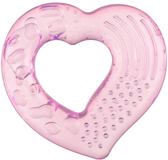 AKUKU Koelbijtring met Ice gel, 3+ m Roze 3+ m