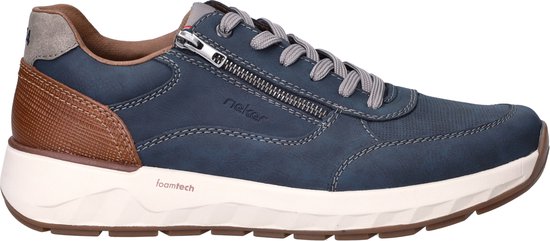 Rieker Sneakers - Heren - Blauw - Maat:43