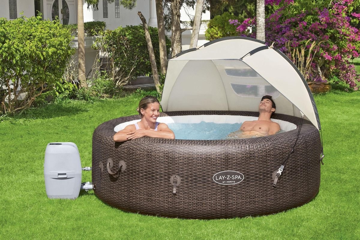 Lay-Z-Spa Luifel voor spa - 183 x 94 x 109 cm