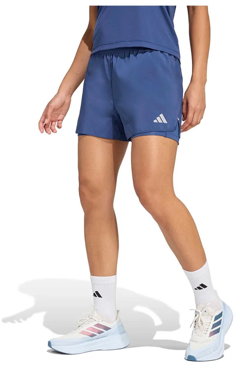 Adidas Adi365 Running Essentials 2in1 Korte Broek Vrouw Tech Indigo