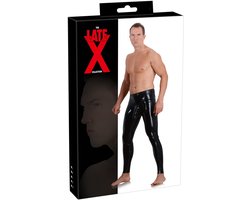 Mannen Latex Leggings Sleeve L