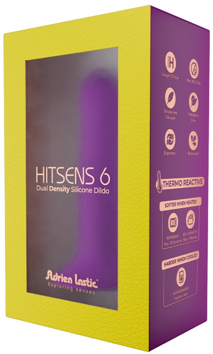 Adrien Lastic Dildo Hitsens 6 13,5 cm