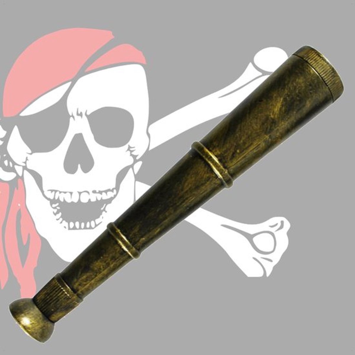 Candala 6x piratentelescoop - accessoires voor piratenkostuum - pirate