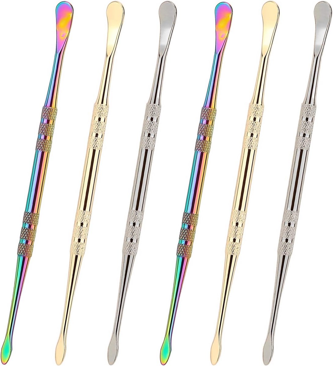 Set van 6 Professionele Wax Snijgereedschappen van Roestvrij Staal