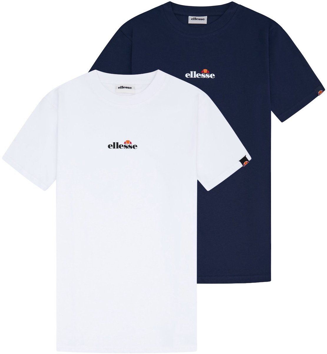 Ellesse T-shirt OLLIO 2 TEE Set van 2 Wit
