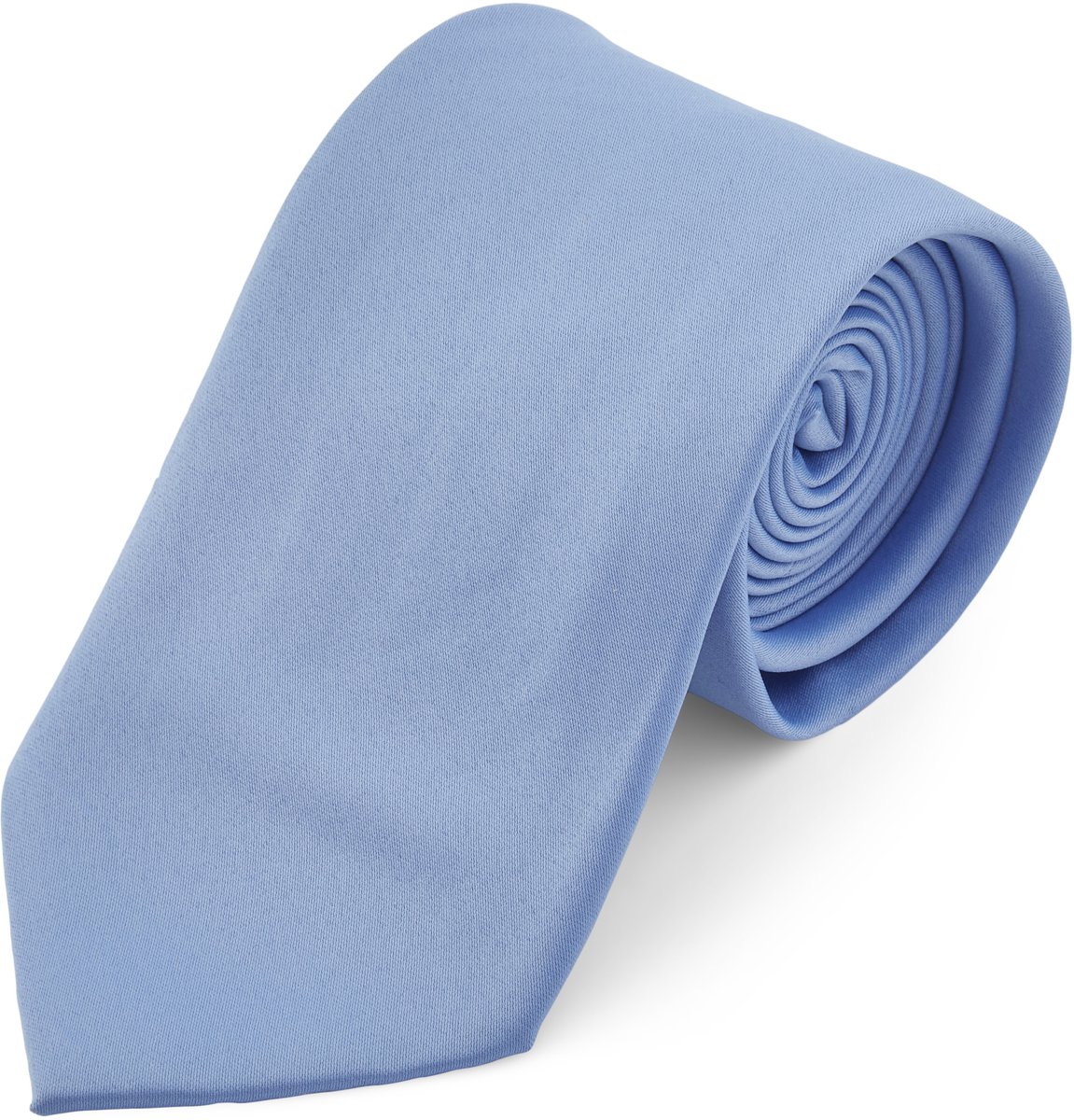 Babyblauwe Basic Stropdas van 8 cm