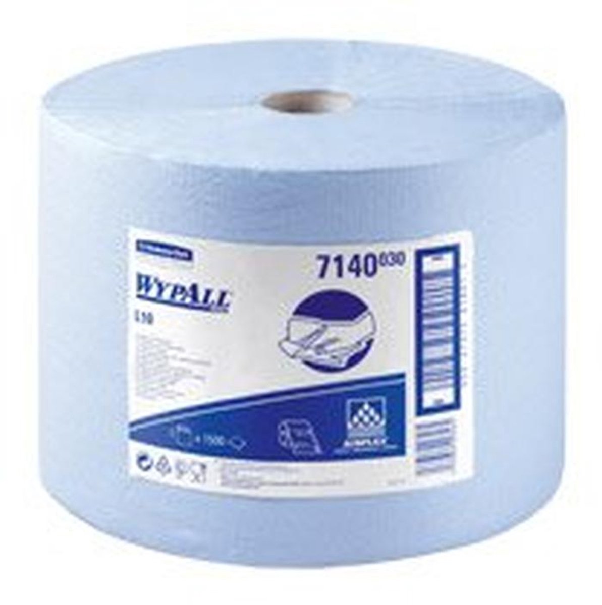 Professionele Poetsdoeken, Grote Rol, Blauw (1500 stuks) - Absorberend en Sterk