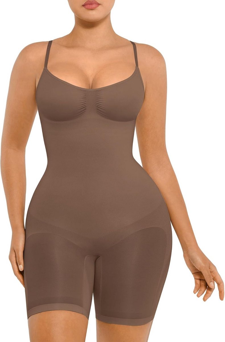 Naadloos Volledig Bodysuit voor Dames met Butt Lifter en Buikcontrole Shaper