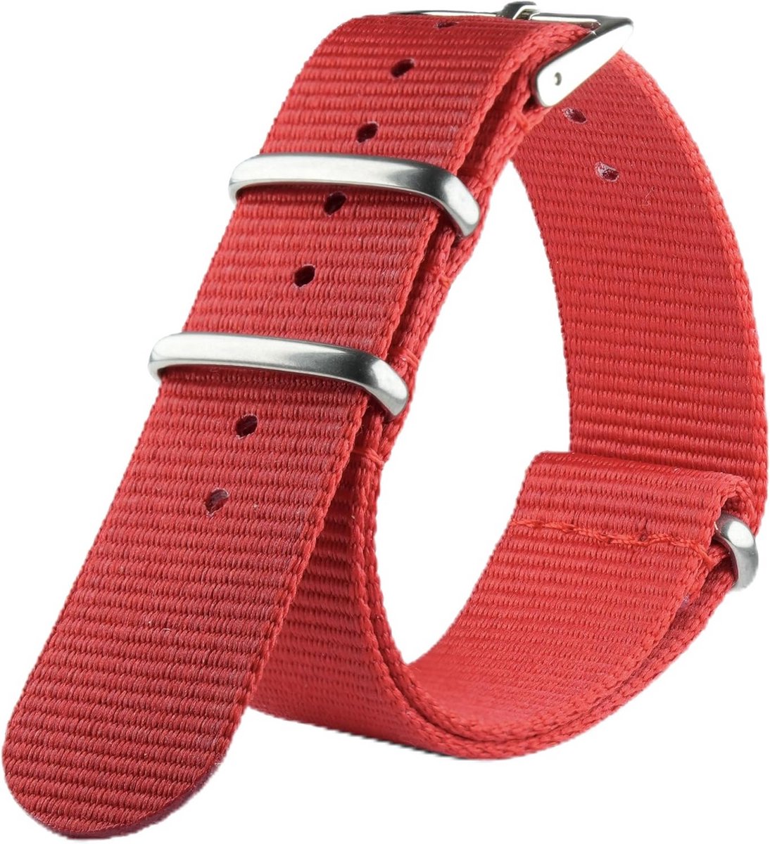 Nylon NATO Horlogeband - 18mm, 20mm, 22mm, 24mm - Militaire G10 Stijl Paratroeper Band voor Heren en Dames