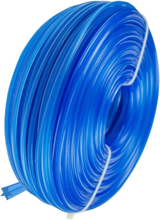 Trimmerdraad 3.0 mm x 15 m Vijfhoekig Nylon voor Grastrimmer | bol