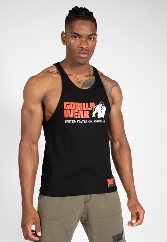 Débardeur Gorilla Wear Classic - Zwart - 2XL