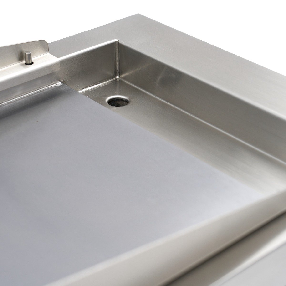 Maxima Inductie Grillplaat 700 Glad 5000W Enkel met Onderstel