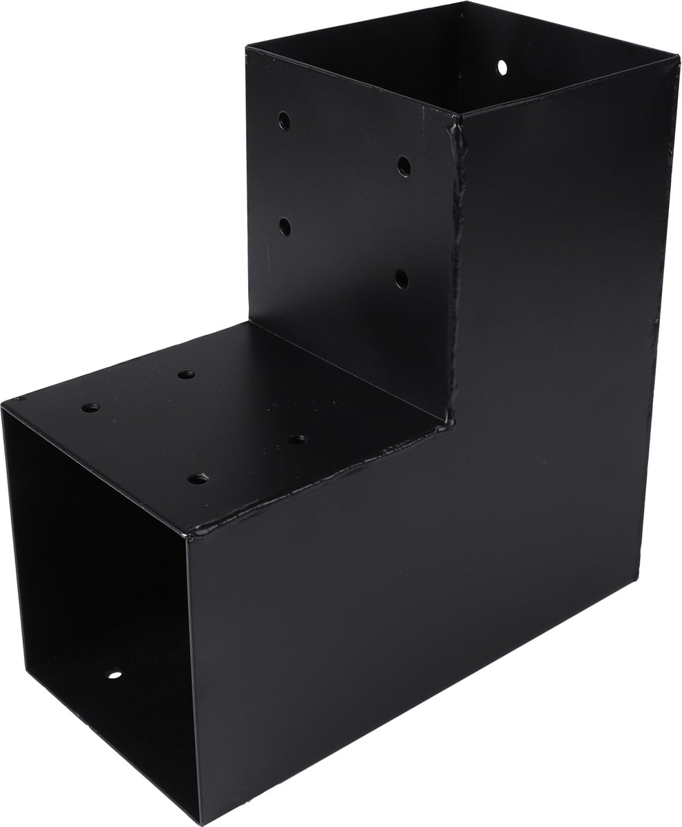 Starx paalverbinder - type-L - 12 x 12 cm - zwart