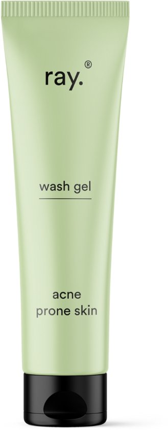 Ray - Wasgel Acnegevoelige Huid - 100ml - Milde Reinigingsgel Met Zink - Tegen Puistjes