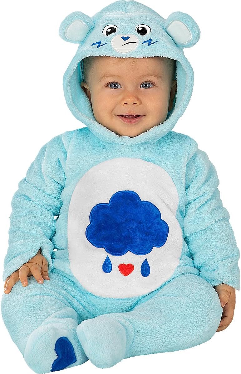 Knuffelbaar Binnenberen Kostuum voor Baby - Blauwe Pluchen Kinderfeest Outfit