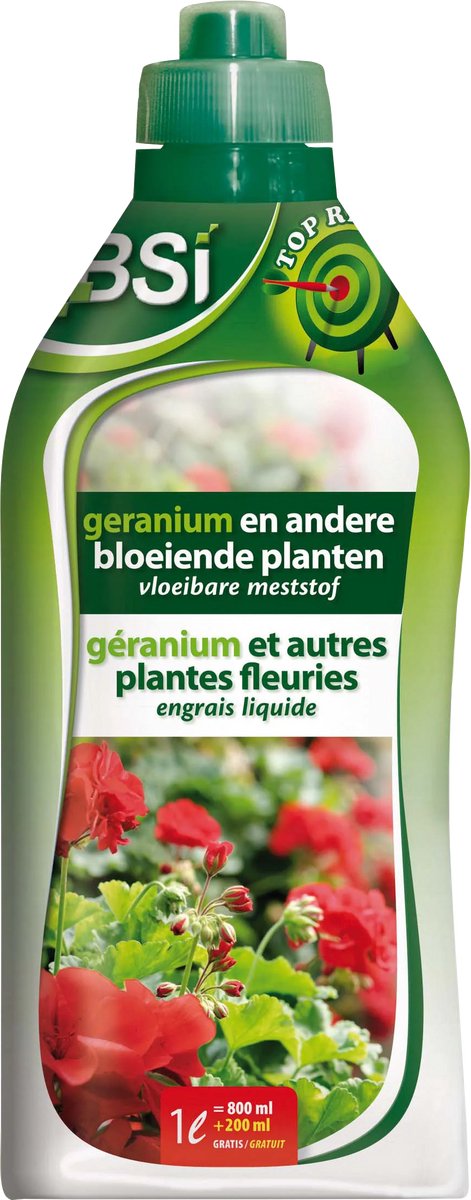 BSI Geranium Vloeibare Meststof 1l - Geranium