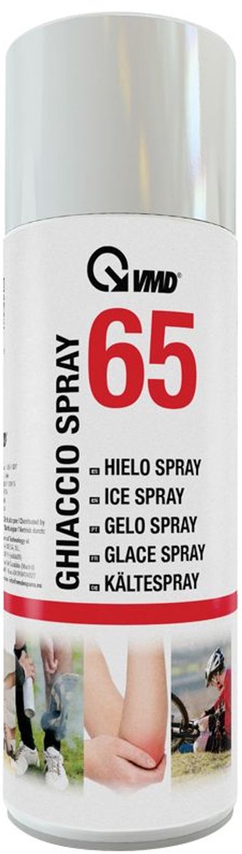 Ice Spray 400ml - Koelspray voor Eerste Hulp bij Kneuzingen & Verstuikingen | Snelwerkende Sport Verkoeling | Direct op de Huid | VMD65 [17265]
