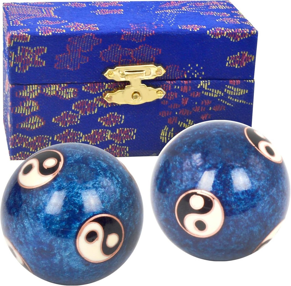 Set Baoding Ballen voor Stressvermindering en Handmassage