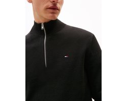 Tommy Jeans Trui Tjm Slm Ess Light Dm0dm21654 Bds Black Mannen Maat - M