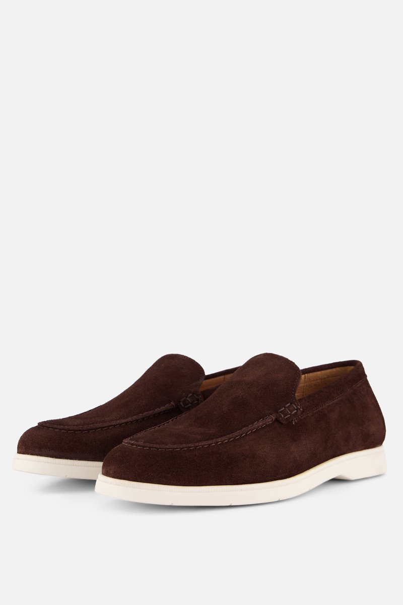 Van Lier Ascona Loafers bruin Leer - Maat 46