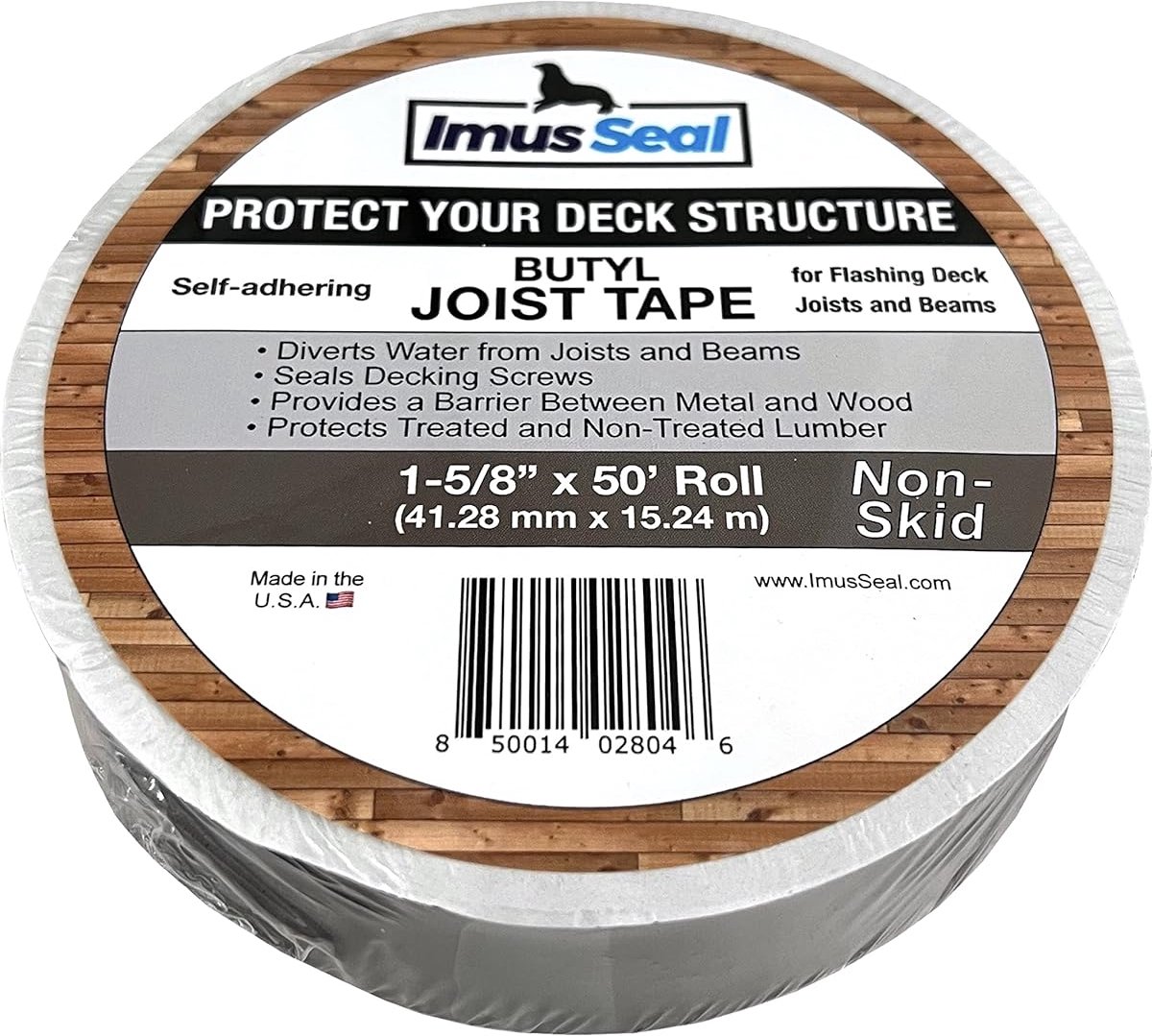 Butyl Afdekband voor Balken en Houtconstructies (41mm x 15m) - Antislip