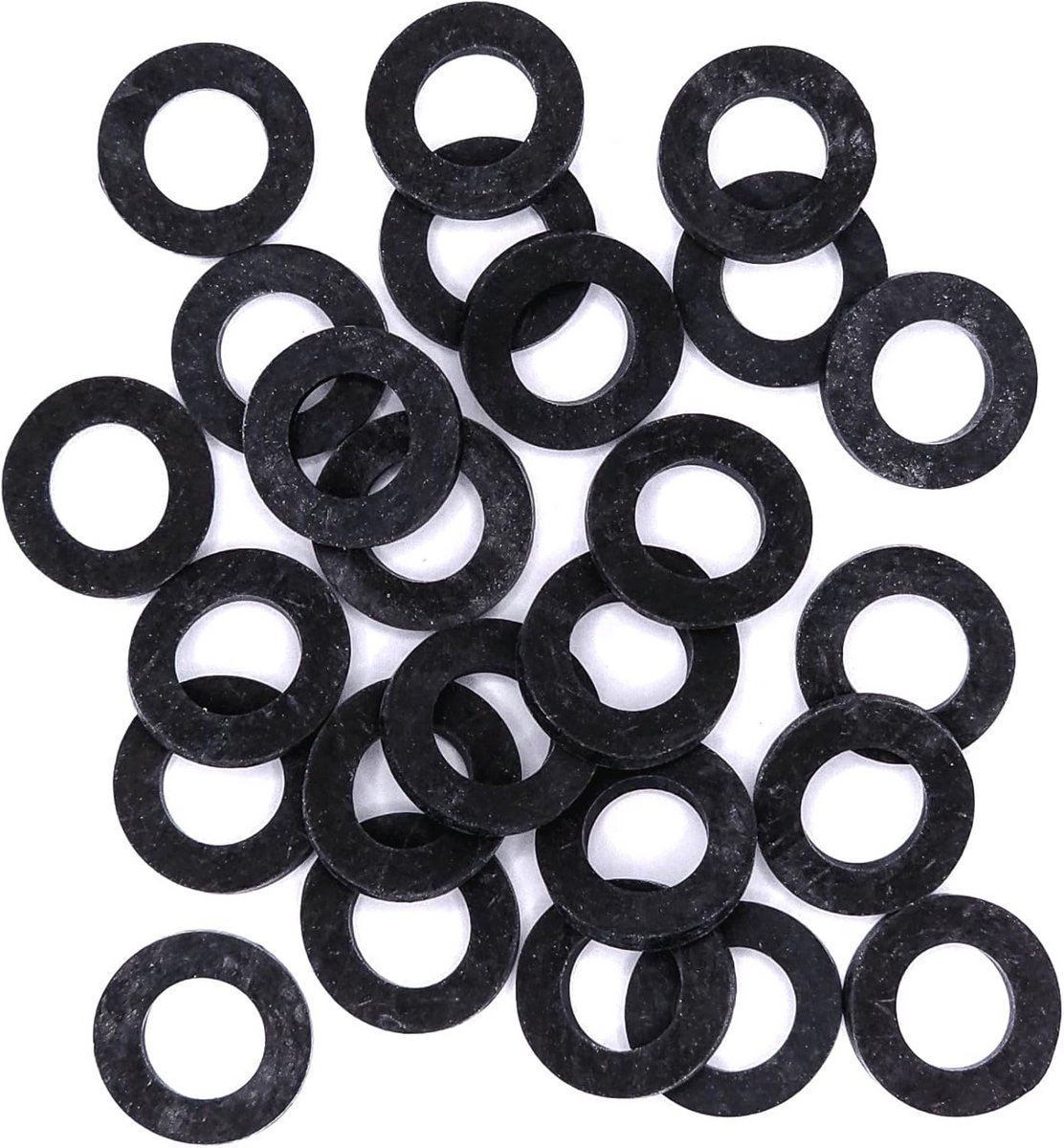 Set van 25 Platte Rubberen Pakkingen 3/8 Inch (14.5 x 8 x 2 mm) voor Waterdichte Afdichting
