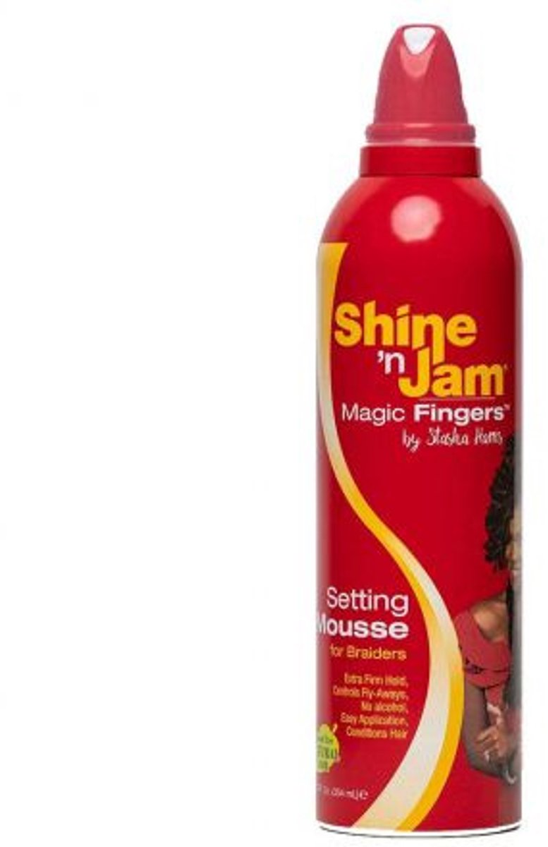 Bol.com Ampro Shine 'n Jam Magic Fingers Setting Mousse 354ml aanbieding