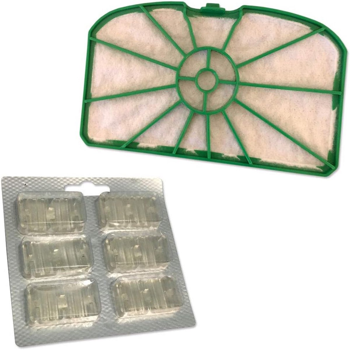 Motorfilter en Geurstokjes Set voor Stofzuiger Model VK 200