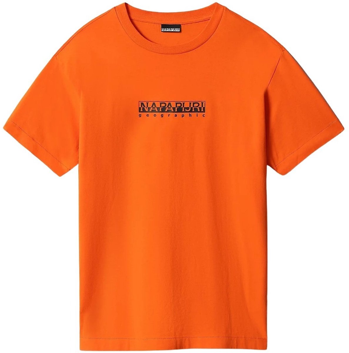 T-shirt Napapijri S-box Oranje