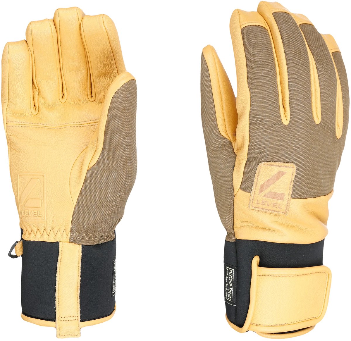 Skihandschoenen Level Rover Beige