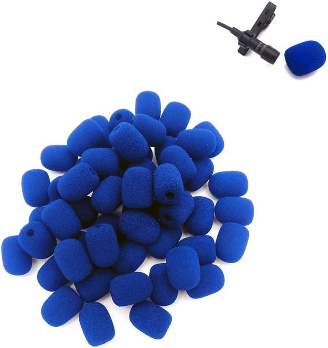 10 Stuks Vervangende Schuim Covers voor Headset Microfoon