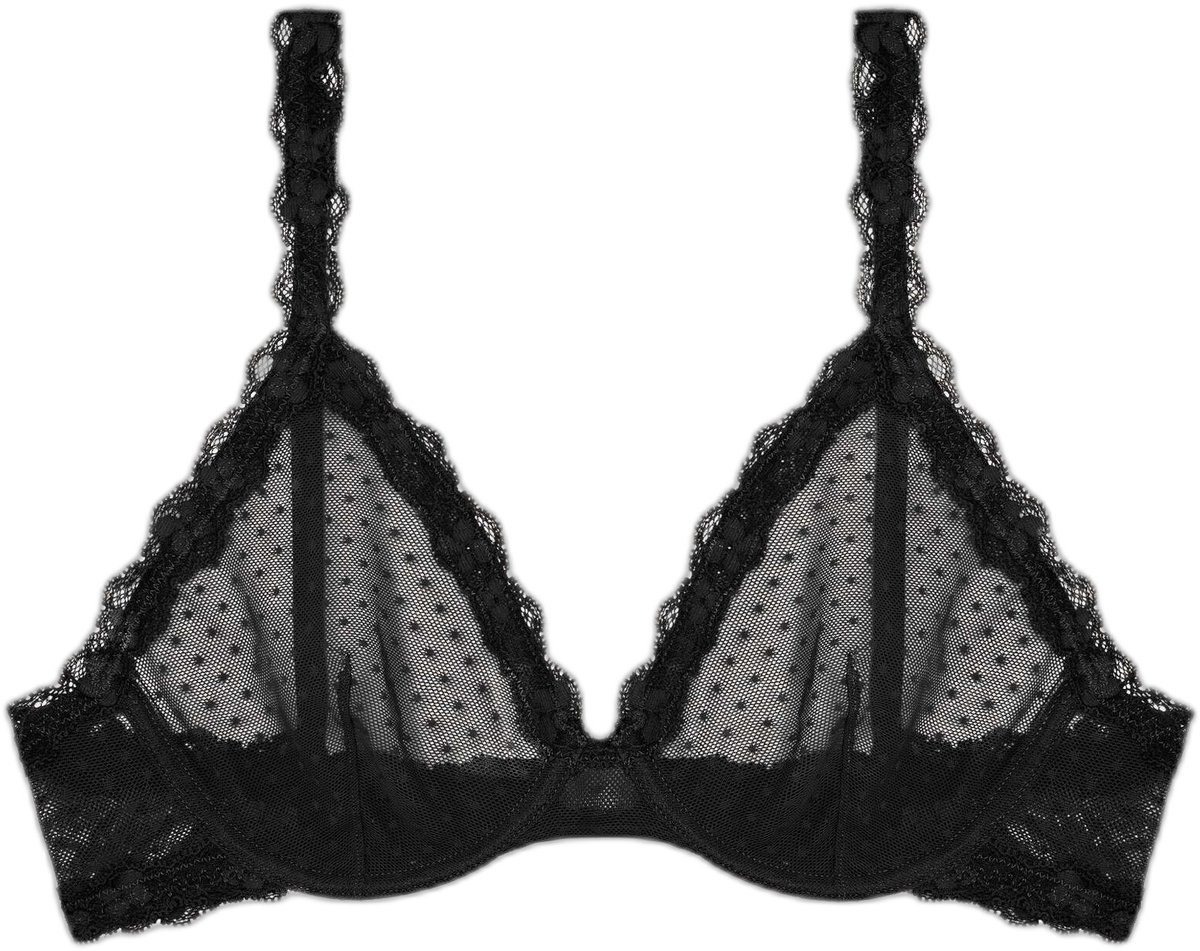 Passionata Vrouwelijke bh met beugels Passionata Bella Zwart