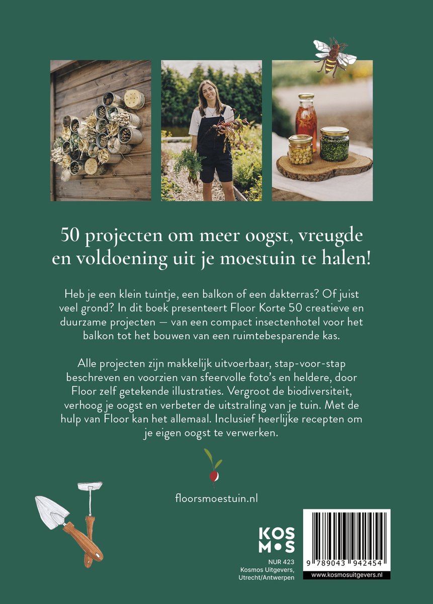 Haal meer uit je moestuin - back cover