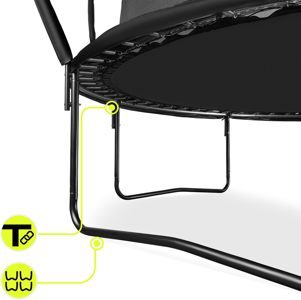 XXXL Tuin Trampoline HyperMotion - 430cm met Net — afbeelding 19