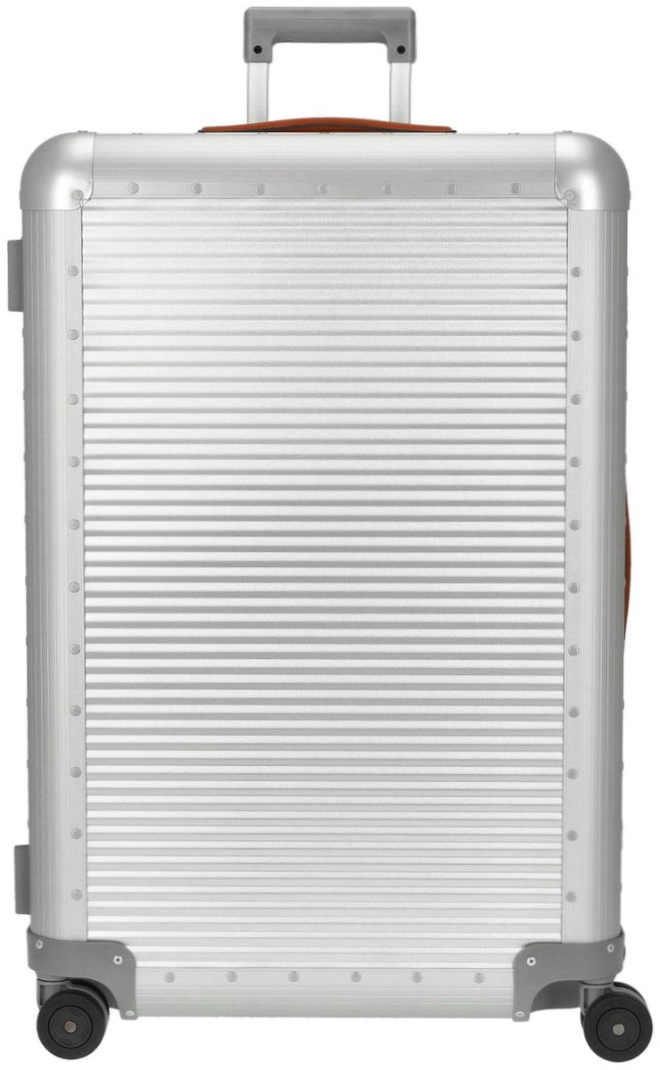 FPM Milano Bank aluminum Spinner 76 - 4-wiel trolley 75 cm (moonlight silver)