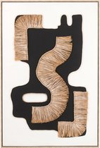 J-Line Tableau Hut - bois - multicolore
