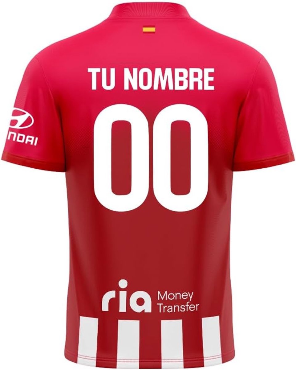 Voetbalshirt Thuis - Club Kleding - Wedstrijddag - Gepersonaliseerd Ontwerp - Volwassen Maten - Rood Wit