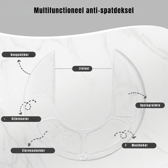 SAVI® Mixer met mengkom - Mixer - Mixer met mengkom keukenmachine - Zwart - ‎14cm x 30cm x 36 cm van Savi — afbeelding 5