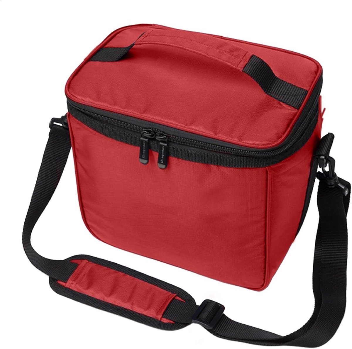 Lunchtas Picknick - Koeltas Outdoor - Dranken Organizer - Grote Capaciteit - 10 Liter - Rood