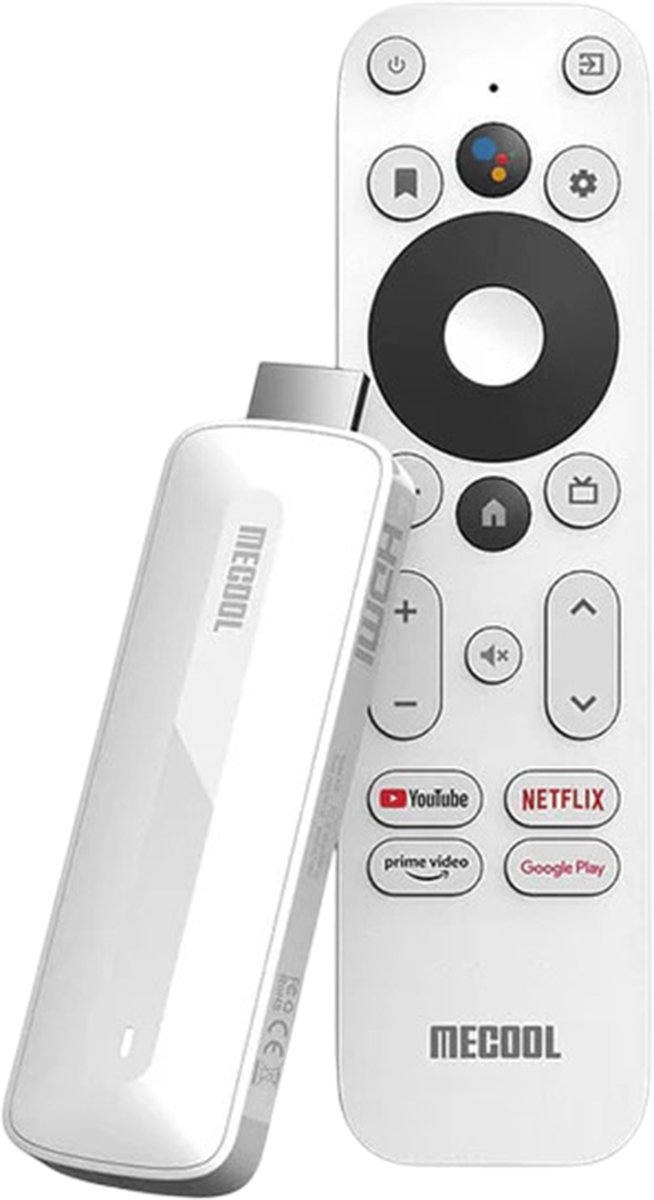 Bol.com MeCool KD5 Chromecast - Android 11 TV Stick - Mediaplayer - 1080P Full HD - Netflix Gecertificeerd aanbieding