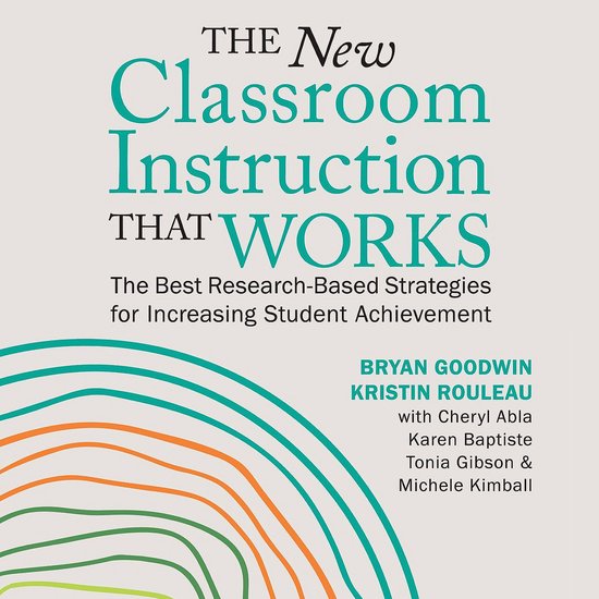 The New Classroom Instruction That Works - cover