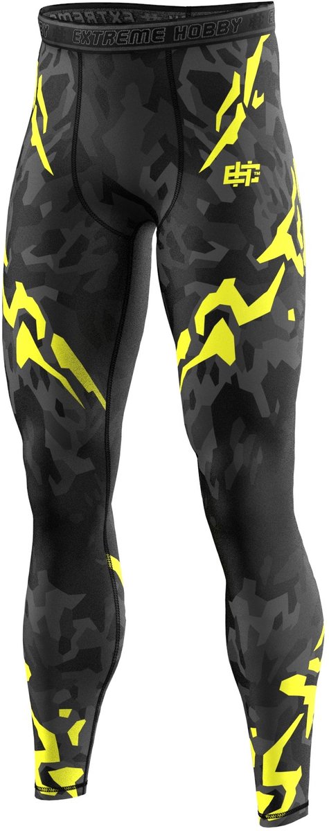 Extreme Hobby Black Panther - Sportlegging - Czarno-Żółte - REH-TECH