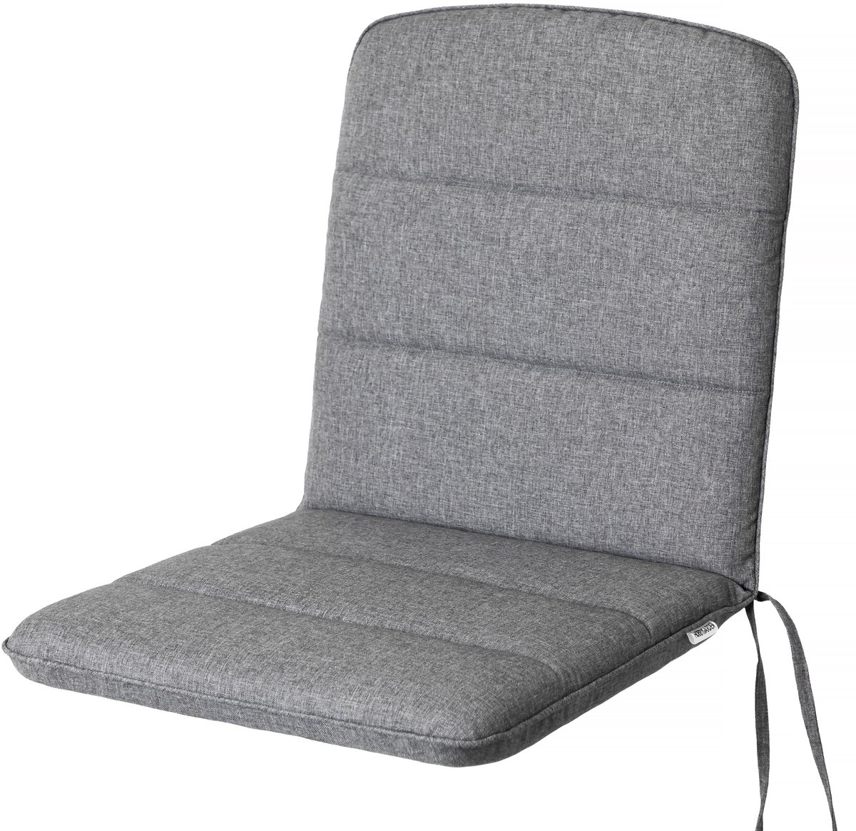 Hobbygarden Tuinstoelkussen Alba Antraciet voor Lage Rug Tuinstoelen – Waterafstotend, UV-bestendig en Comfortabel