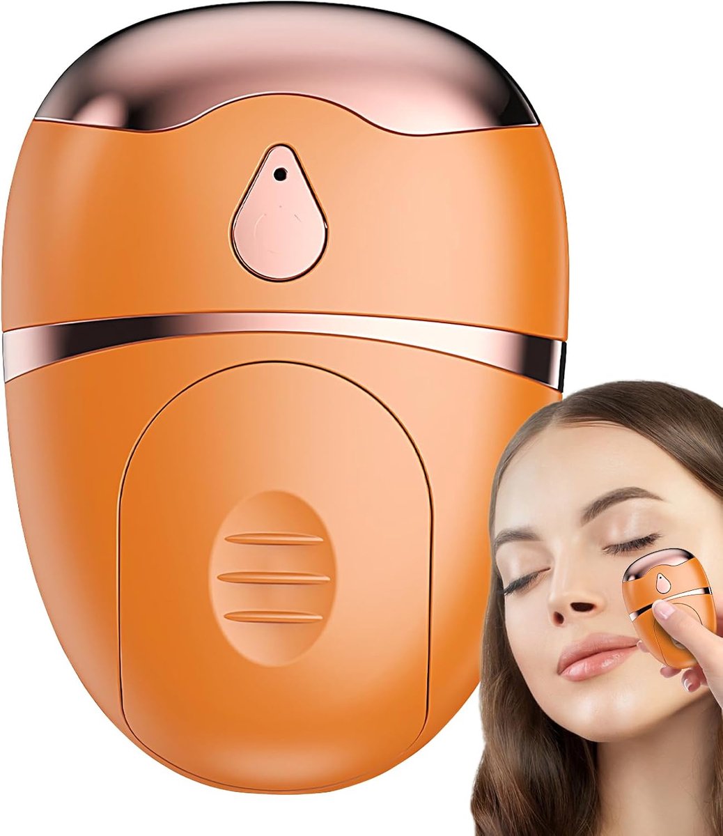 Oogmassage Apparaat - Huidverzorging Tool - Wallen Verminderen - Dubbele Modi - 14 x 12 x 4 cm