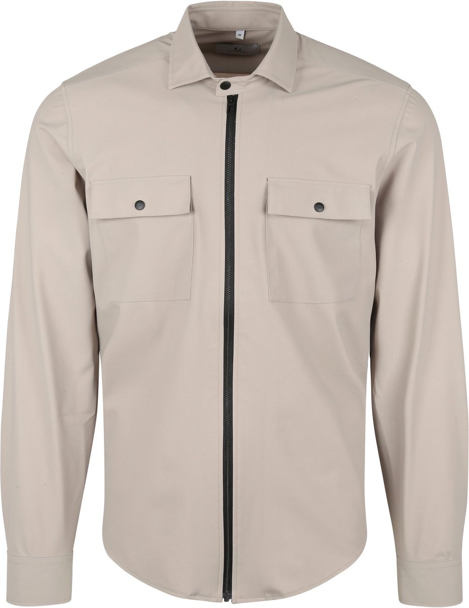 Suitable Jacket Shirt Beige - Maat XL - Heren - Overshirt