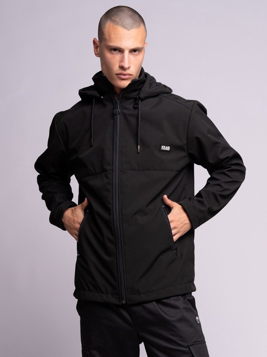 1’618 Men’s Windbreakers Jacket Zwart