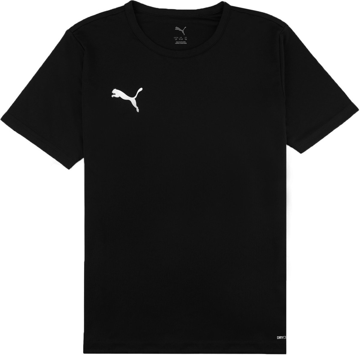 Puma T-shirt Kinderen teamRISE Matchday Zwart - Maat 116cm