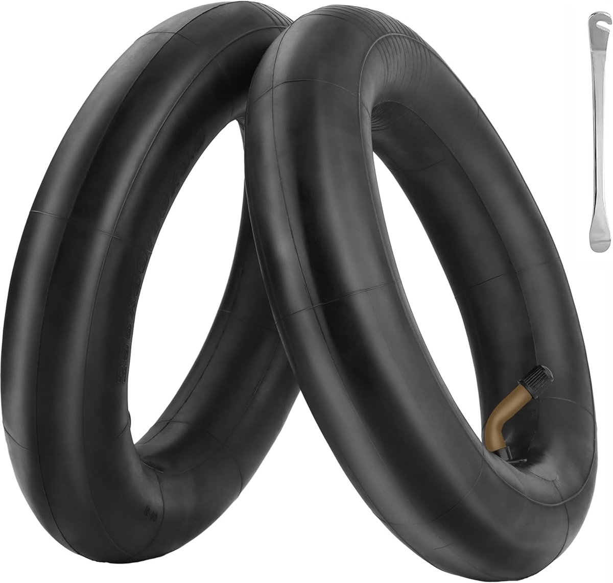 Binnenbanden Set - Scooter Banden - Elektrische Scooter - Dubbele Dikte 1.8mm - 10x3 Inch 45° Ventiel - Zwart