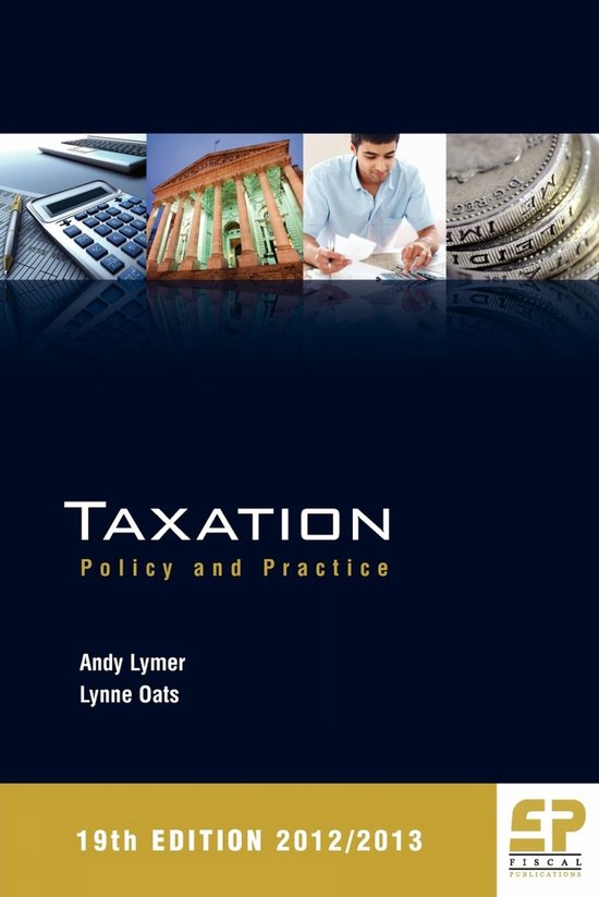Taxation: Policy And Practice - cover